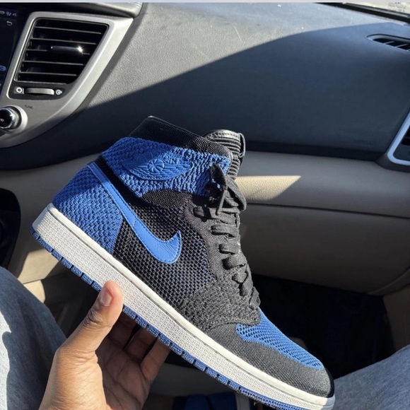 Jordan Other - Jordan Black and Blue Sneakers